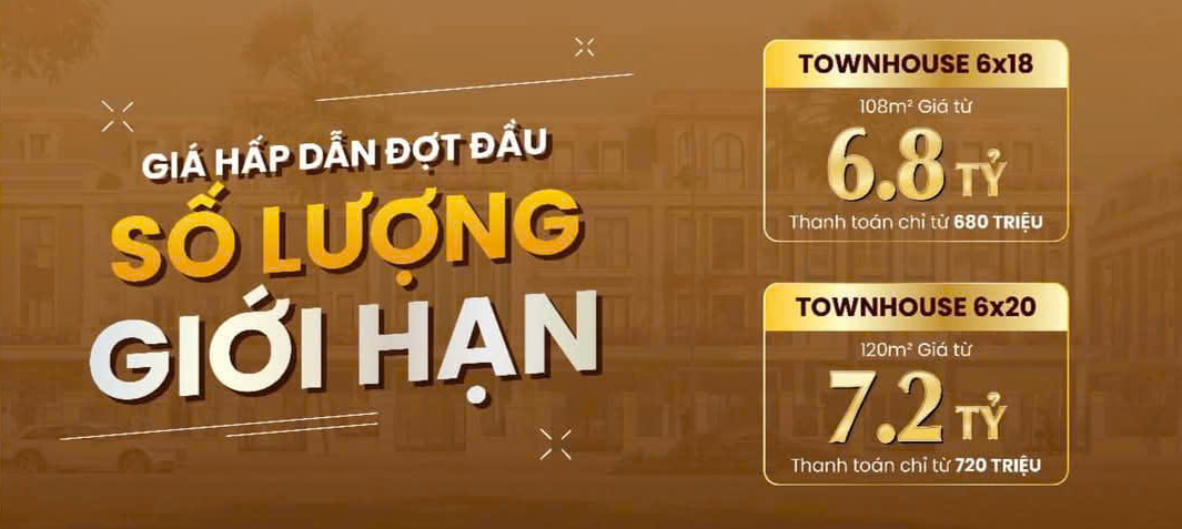 giá NHÀ PHỐ gold coast vũng tàu